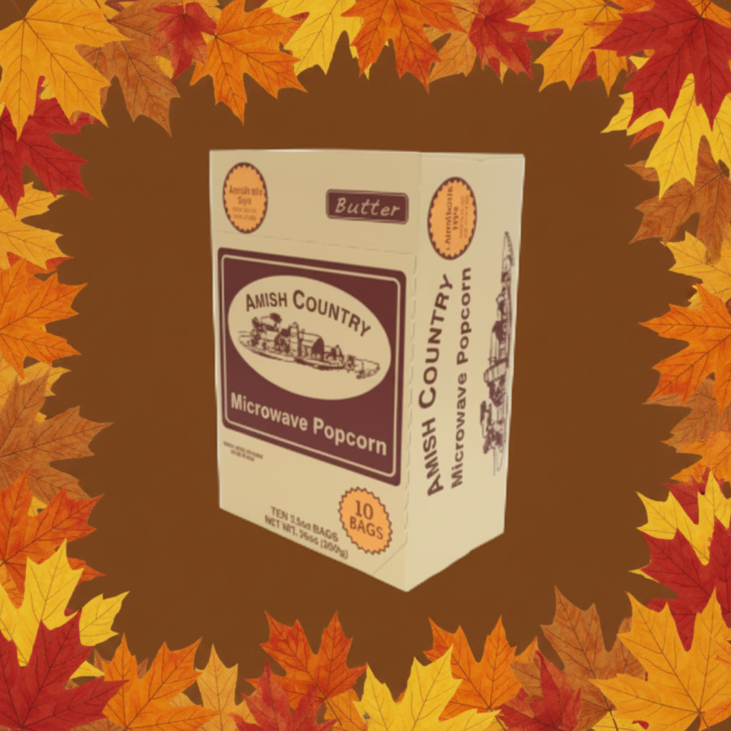Amish Country Butter Ladyfinger Microwave Popcorn 10pk image 0