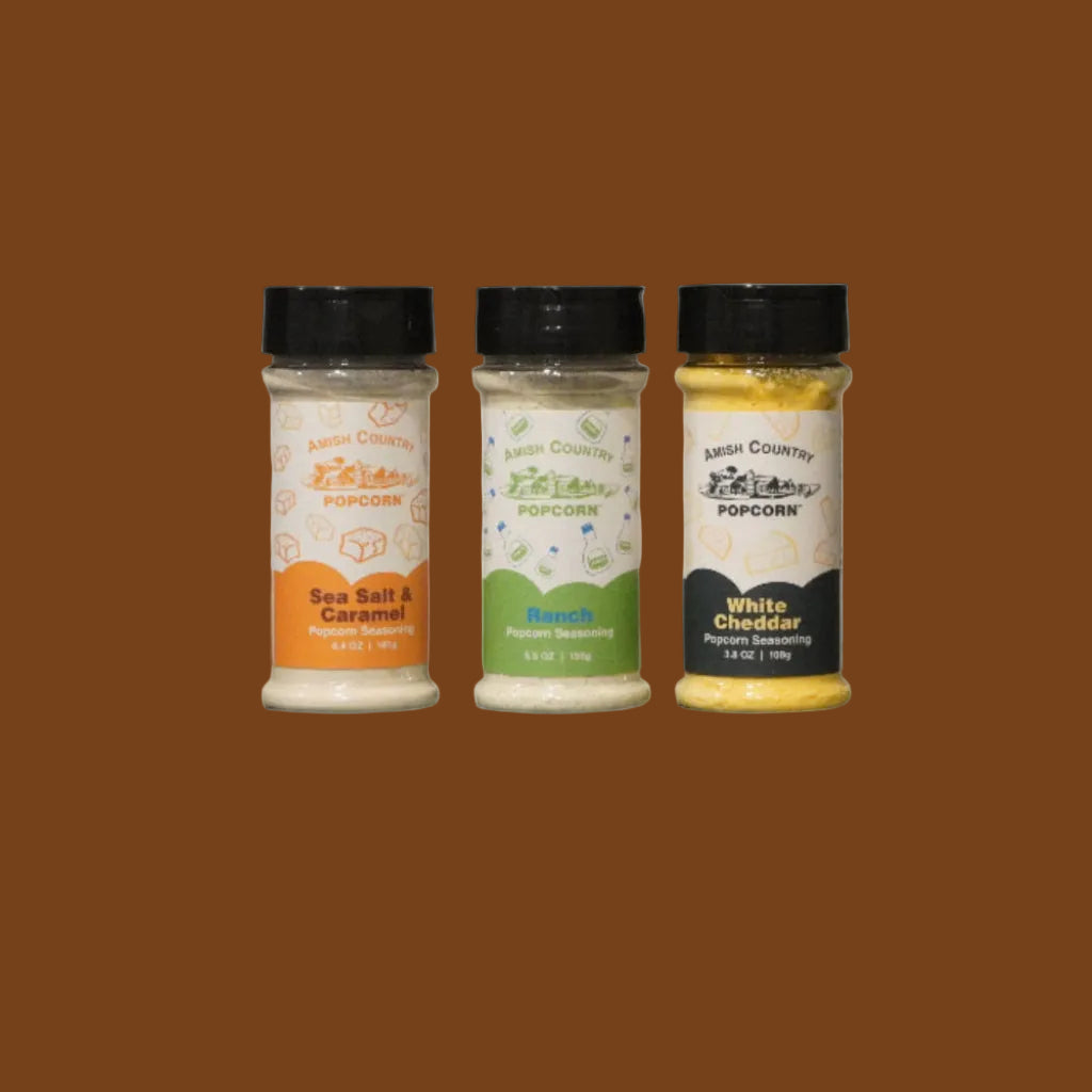 Amish Country White Cheddar Popcorn Seasoning 3.8oz image 2