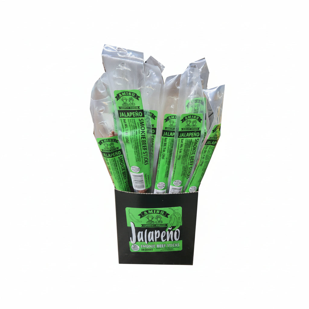 Amish Country Snacks - Jalapeno Meat Sticks 1oz (24pk) image 0