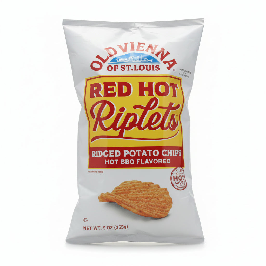 OLD VIENNA 9oz Riplet Potato Chips (3pk) image 0