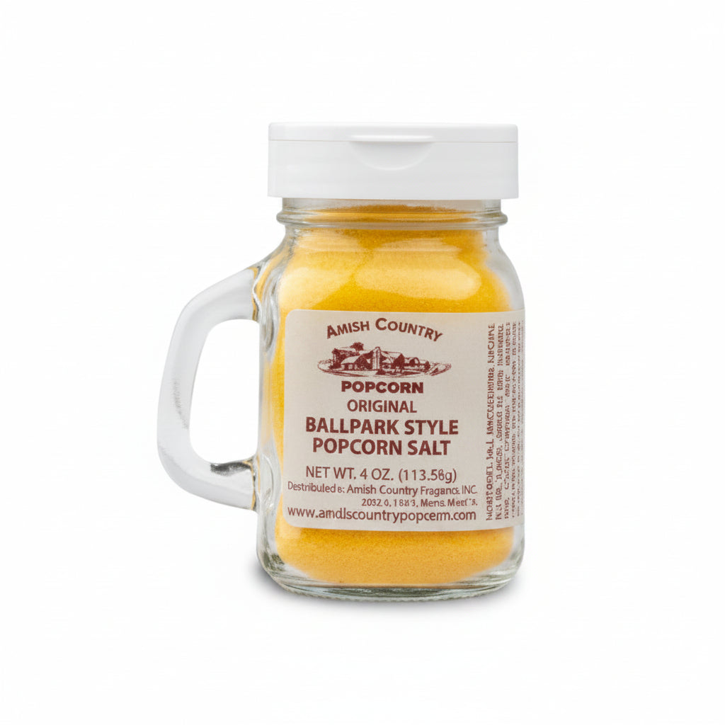 Amish Country Ballpark Style Popcorn Salt 4oz