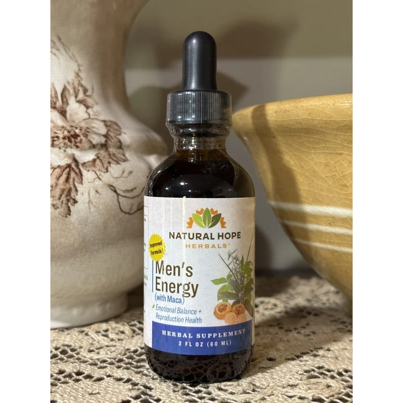 Natural Hope Herbals Men's Energy Supplement 2oz