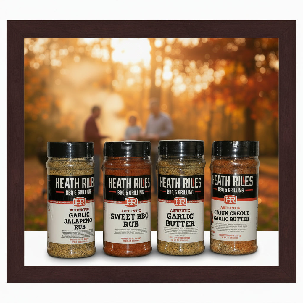 Heath Riles BBQ & Grilling Authentic Seasoning